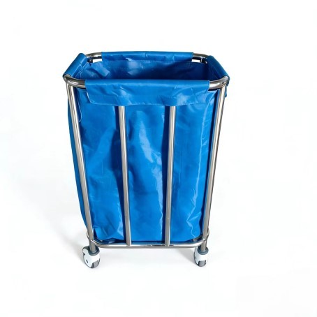 不銹鋼污衣袋車b27-1